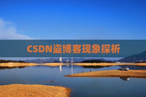 CSDN盗博客现象探析